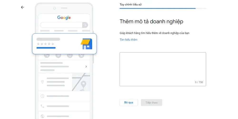 Viết mô tả doanh nghiệp chuyên nghiệp