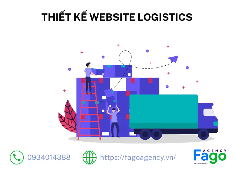 1# Thiết Kế Website Logistics - Vận Tải Cao Cấp, Giá Tốt