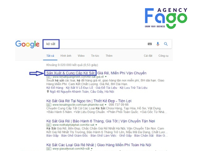 Xây dựng tiêu đề hấp dẫn