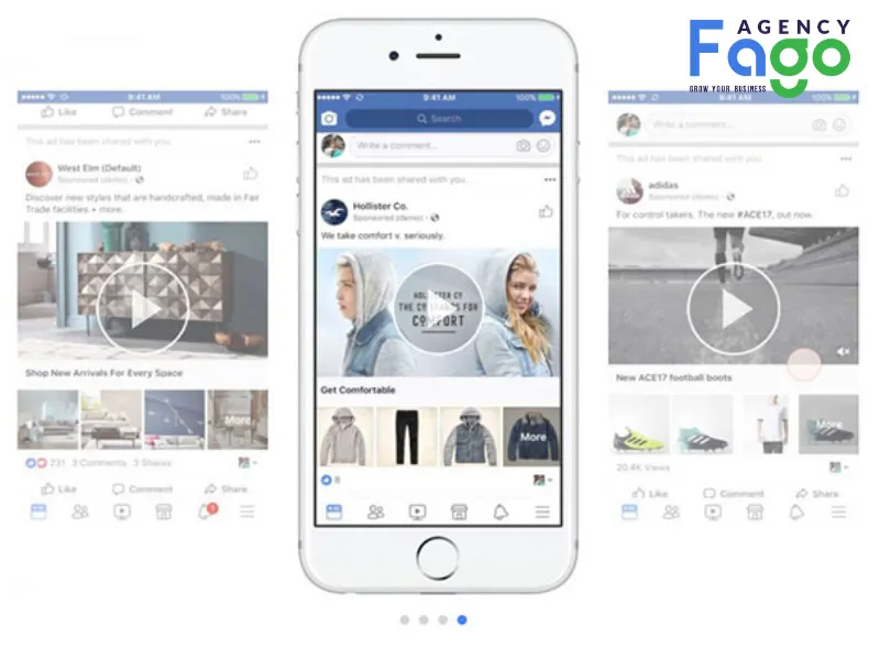 Video trong Collection Ads trên Facebook