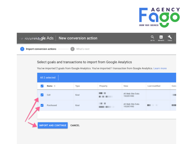 Lựa chọn và Hoàn thành nhập