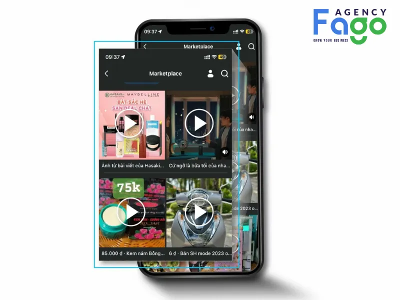 Video trong quảng cáo trên Facebook Marketplace