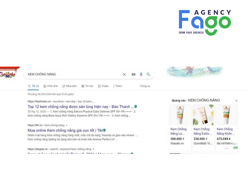 Quảng cáo mua sắm (Google Shopping Ads)