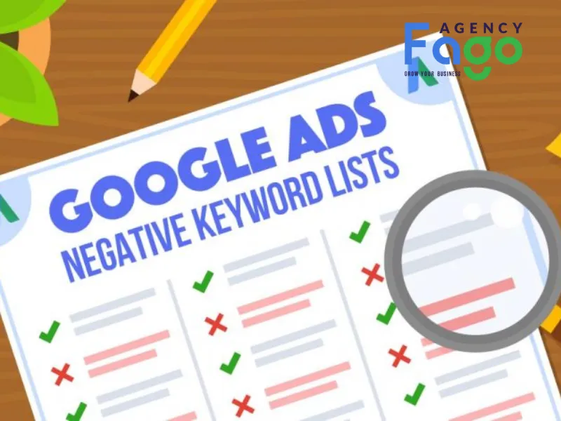 Cách tìm kiếm danh sách từ khóa phủ định
