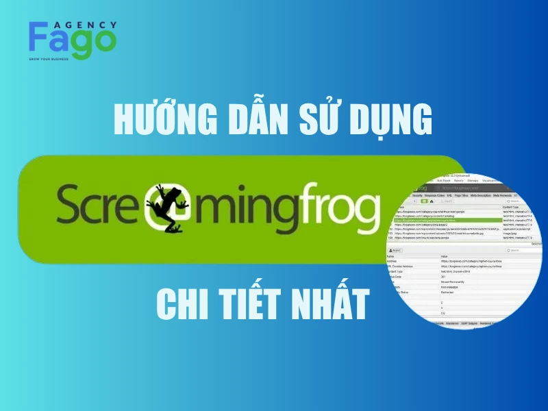 Cách sử dụng các tính năng của Screaming Frog