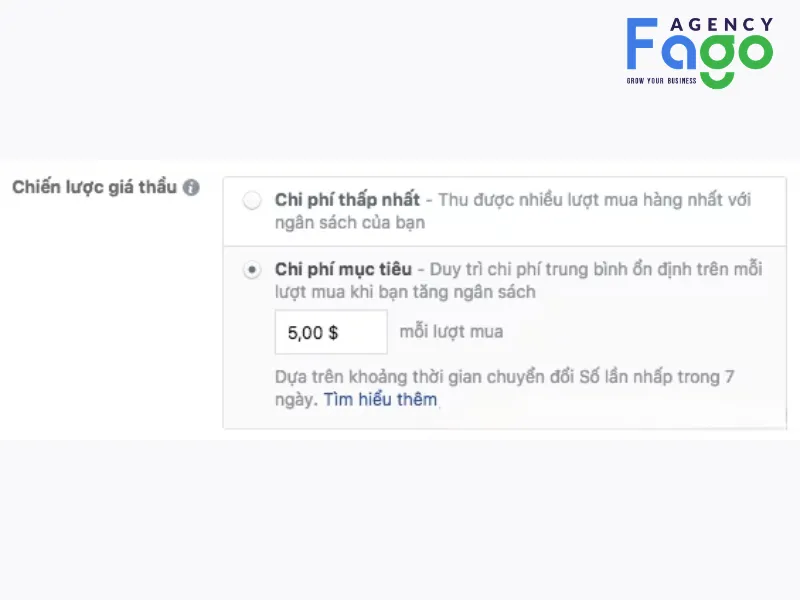Giá thầu thấp nhất (Lowest Cost)