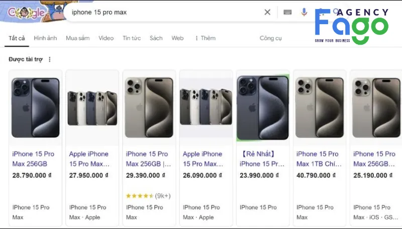 Quảng cáo danh sách sản phẩm được tài trợ (Promoted Listings)