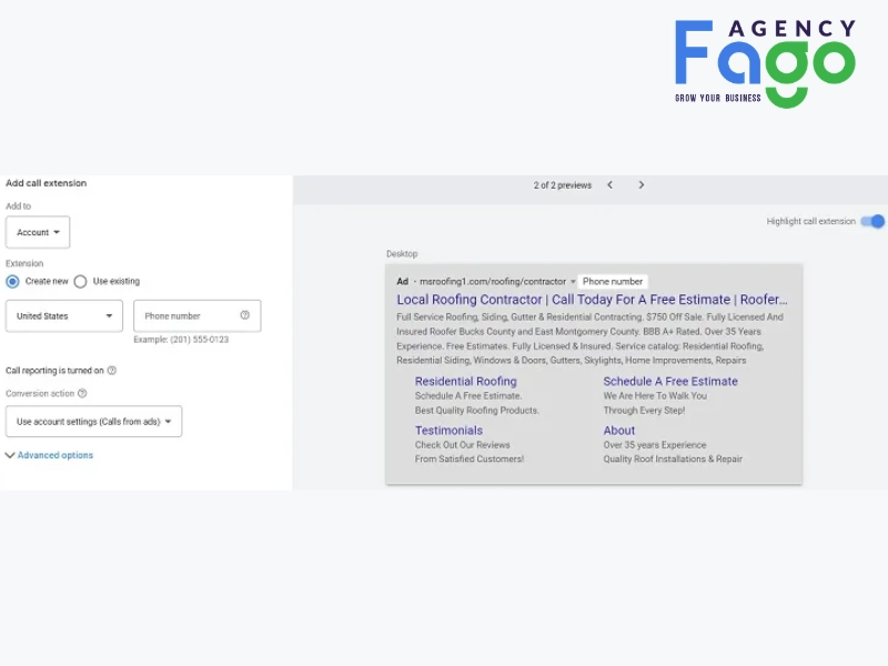 ad extensions
