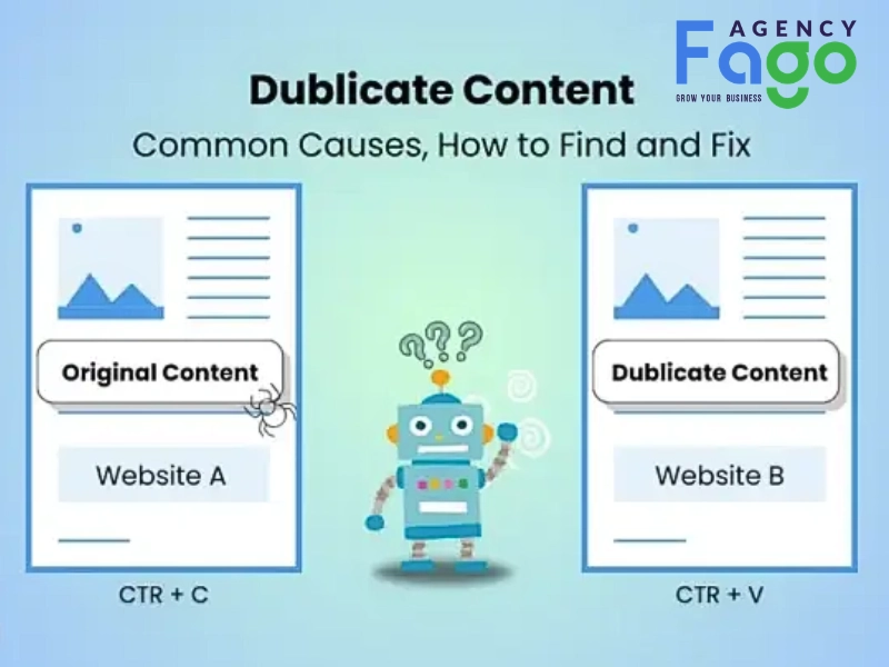 duplicate content là gì