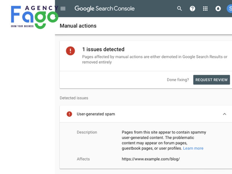 google search console