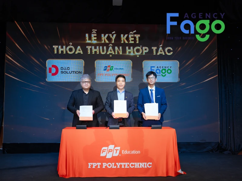 fago agency hợp tác cùng cao đẳng fpt poytechnic tuyển dụng 