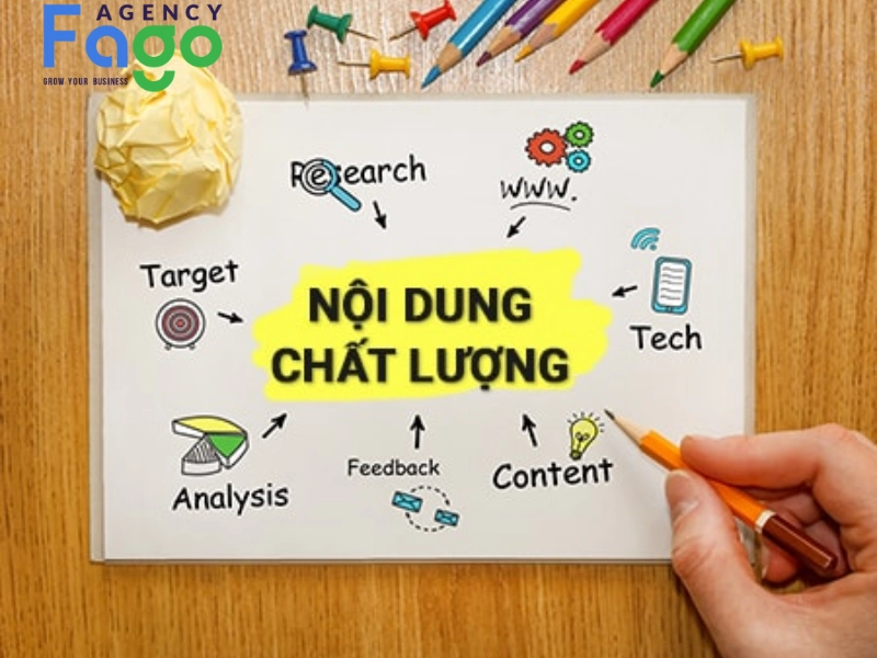 Nội dung chất lượng và ngắn gọn