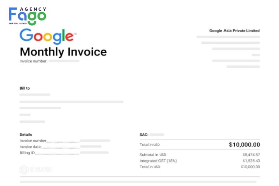 Hướng Dẫn Xuất Hóa Đơn Quảng Cáo Google Ads Chính Xác Và Đầy Đủ