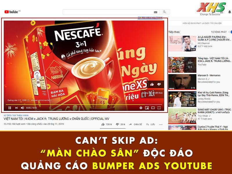 Hình minh họa quảng cáo Bumper ads