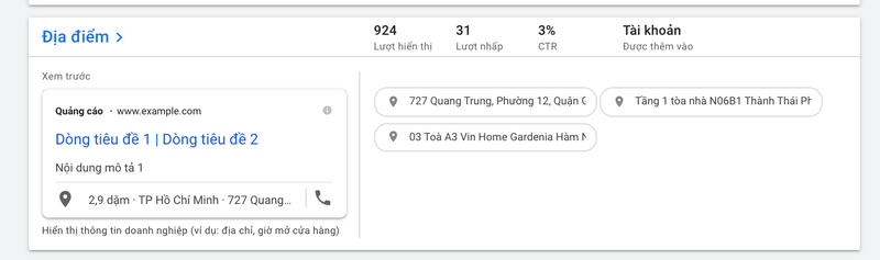 quảng cáo trên google adwords